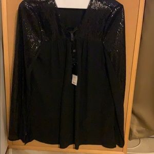 BCBGMAXAZRIA long sleeve blouse